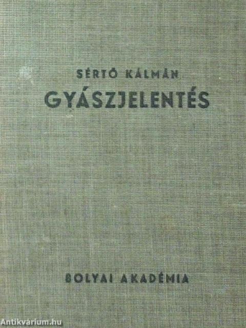 Gyászjelentés