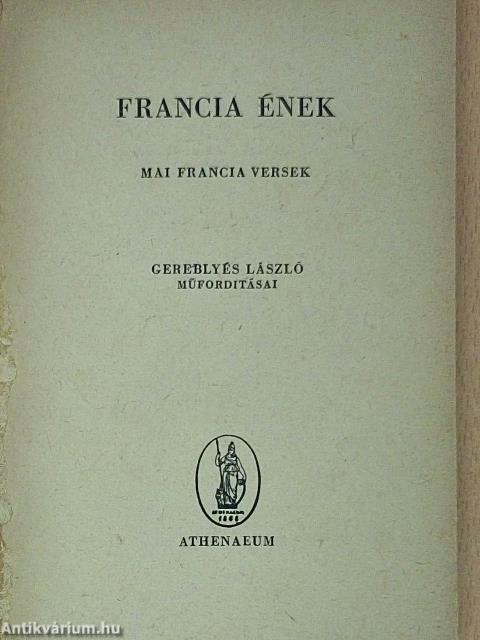 Francia ének
