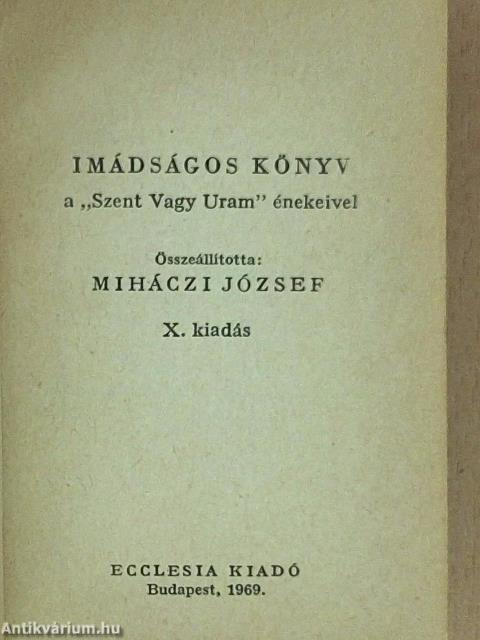 Imádságos könyv