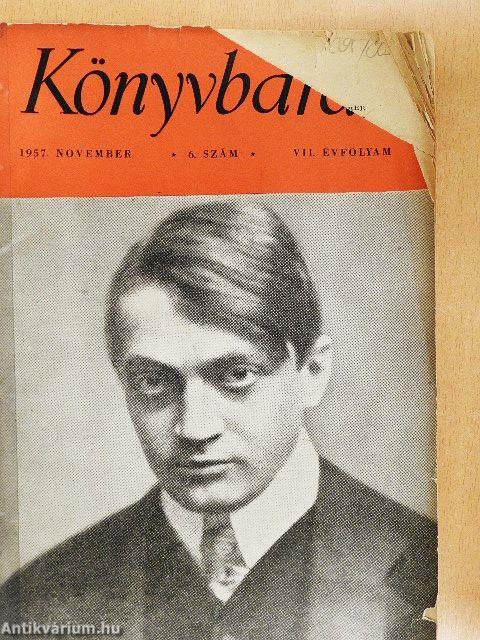 Könyvbarát 1957. november