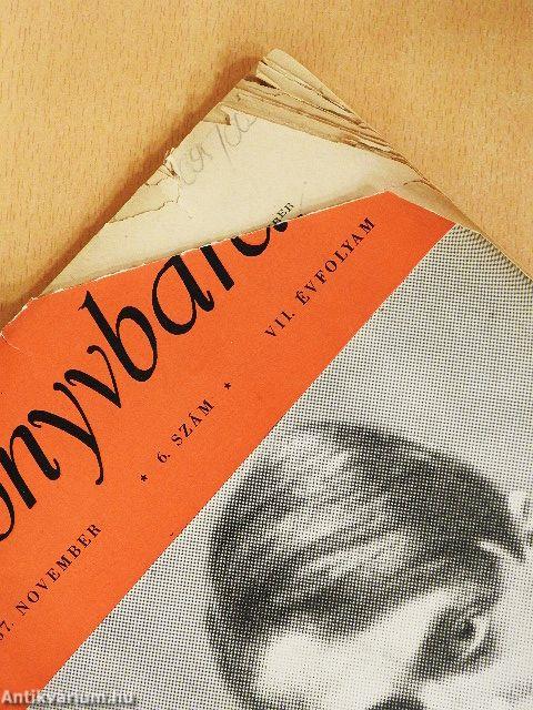 Könyvbarát 1957. november