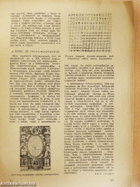 Könyvbarát 1957. november