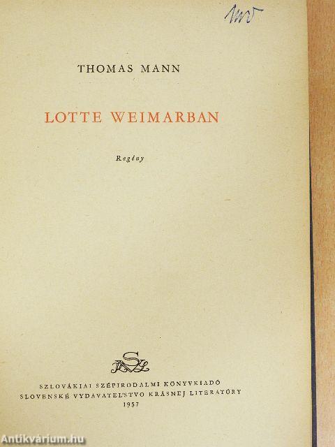 Lotte Weimarban