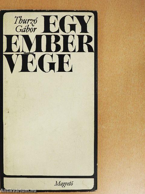 Egy ember vége
