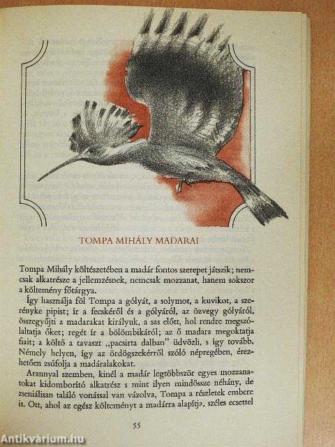 Arany, Tompa, Petőfi és a népköltés madárvilága