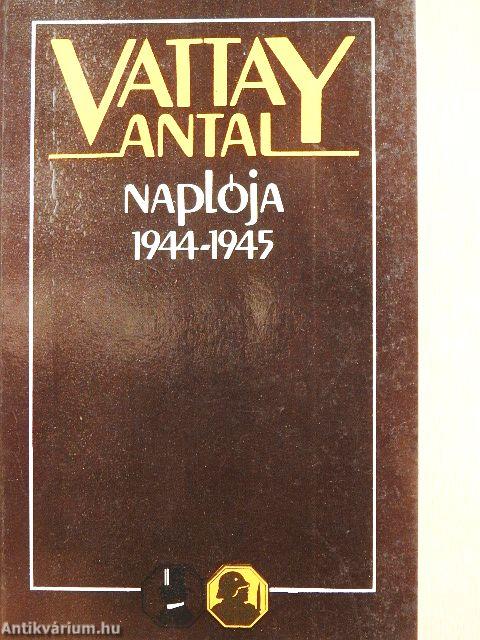 Vattay Antal naplója