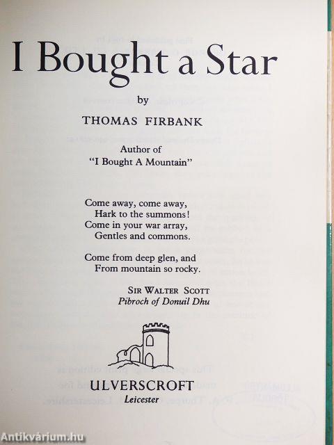I Bought a Star