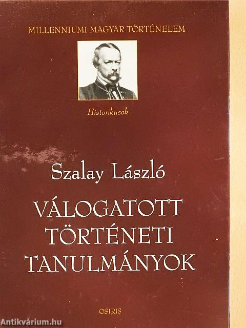 Válogatott történeti tanulmányok