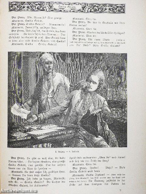 Lessing's Werke II-III. (gótbetűs)