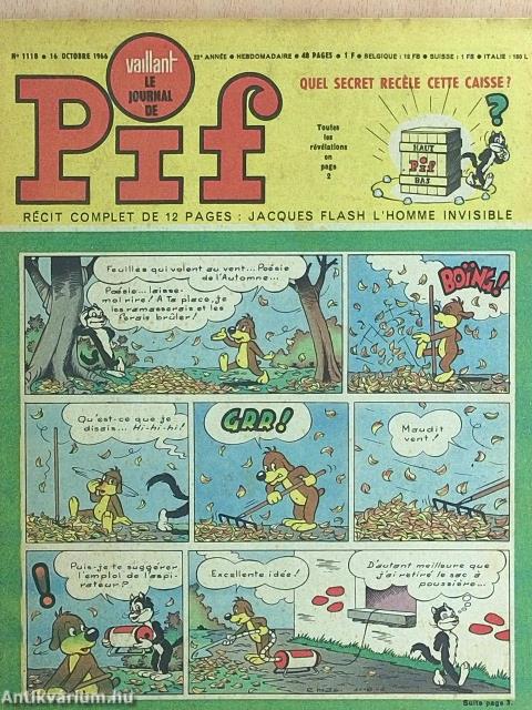 Pif 16 Octobre 1966
