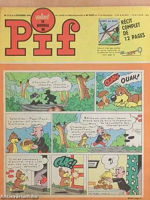 Pif 4 Septembre 1966