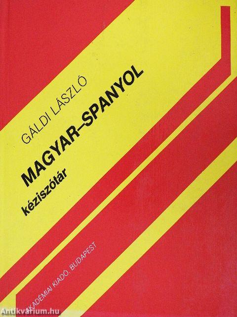 Magyar-spanyol kéziszótár