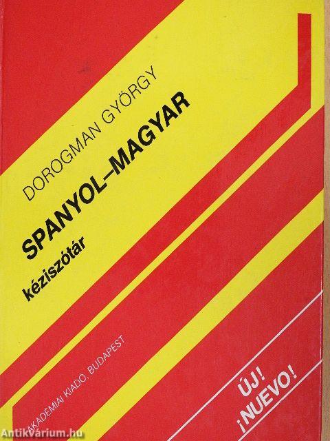 Spanyol-magyar kéziszótár