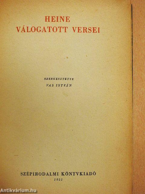 Heine válogatott versei