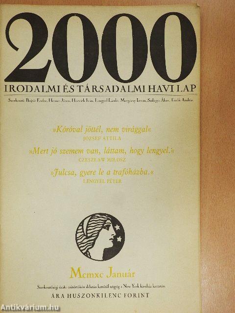 2000 1990. január-december