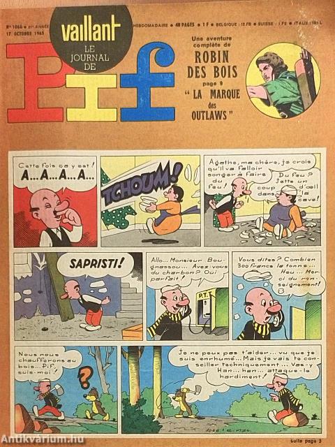 Pif 17 Octobre 1965