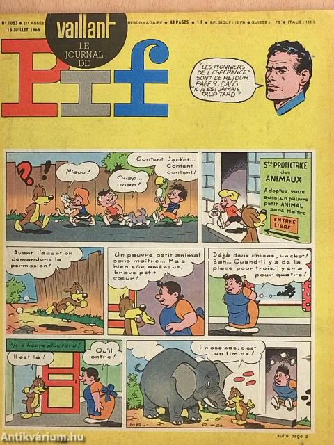 Pif 18 Juillet 1965