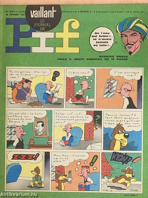 Pif 28 Novembre 1965