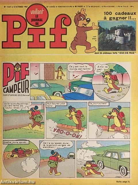 Pif 8 Octobre 1967