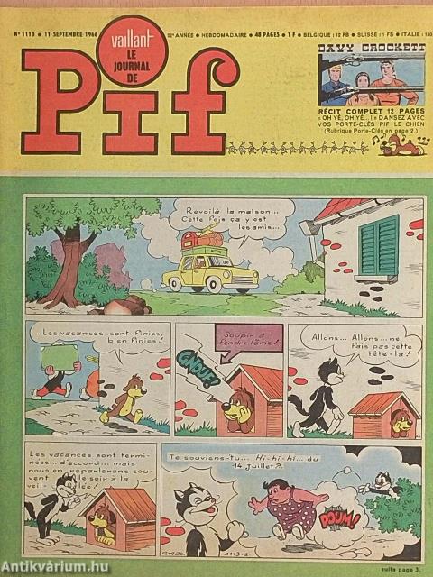 Pif 11 Septembre 1966