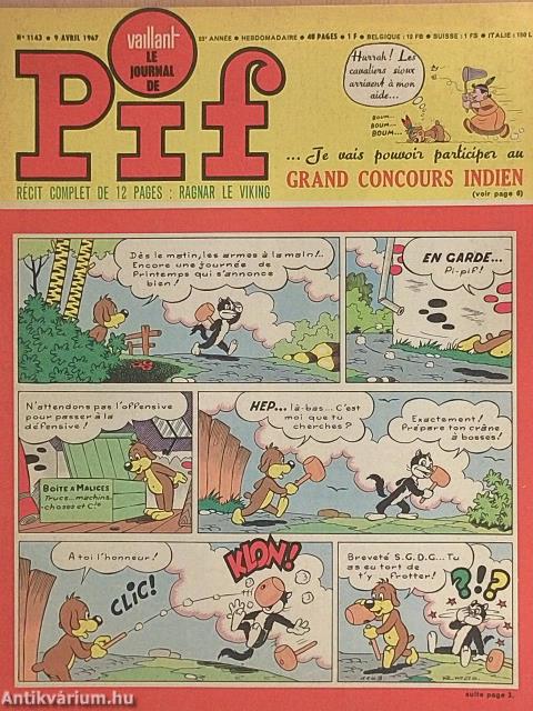 Pif 9 Avril 1967