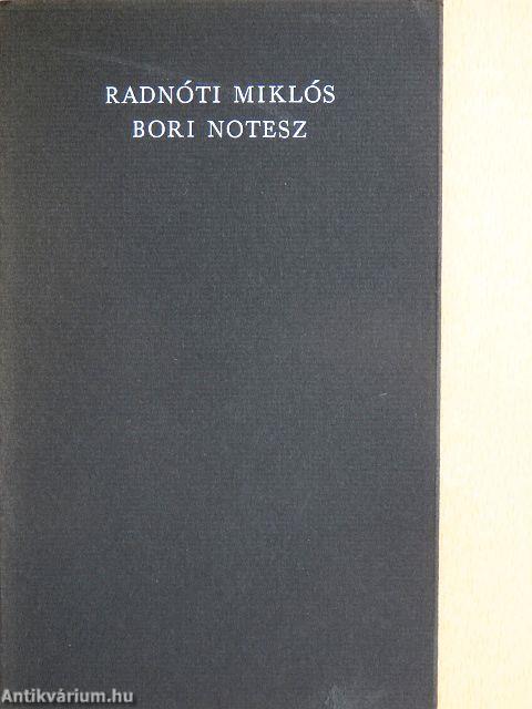 Bori notesz/Bori notesz melléklet