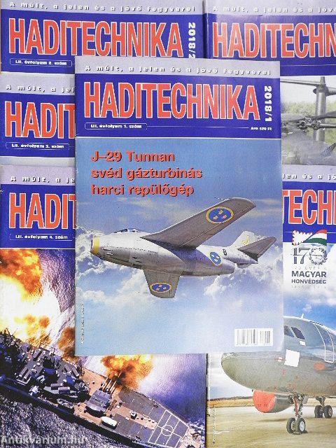Haditechnika 2018/1-6.