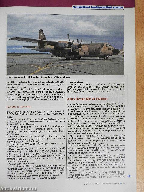 Haditechnika 2018/1-6.