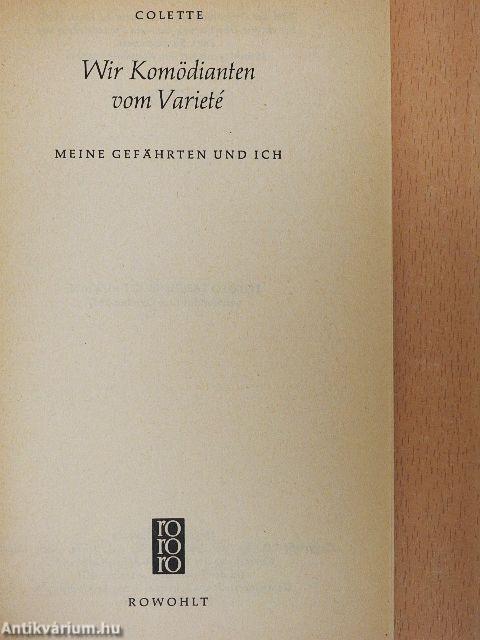 Wir Komödianten vom Varieté