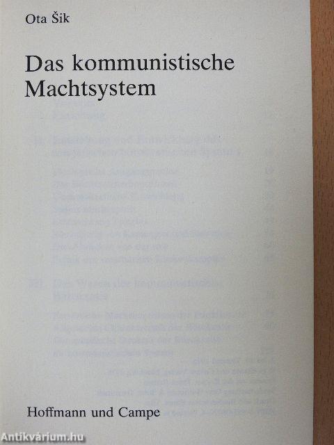 Das kommunistische Machtsystem