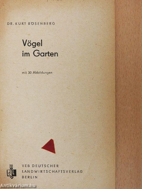 Vögel im Garten