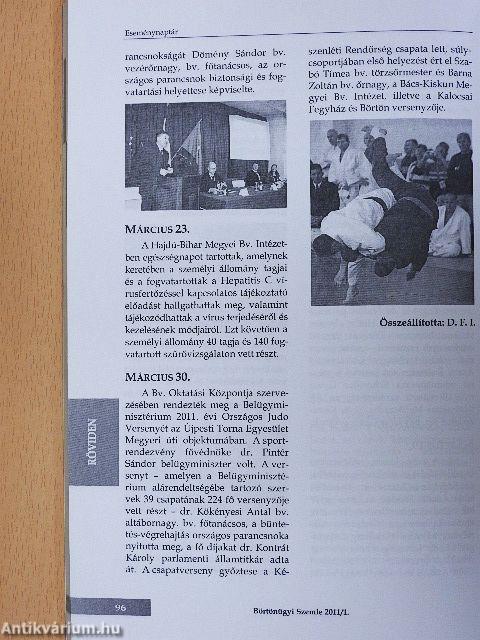 Börtönügyi szemle 2011/1.