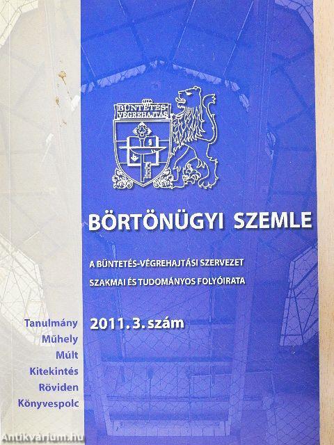 Börtönügyi szemle 2011/3.