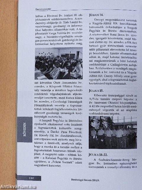 Börtönügyi szemle 2011/3.
