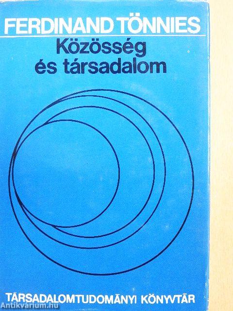 Közösség és társadalom