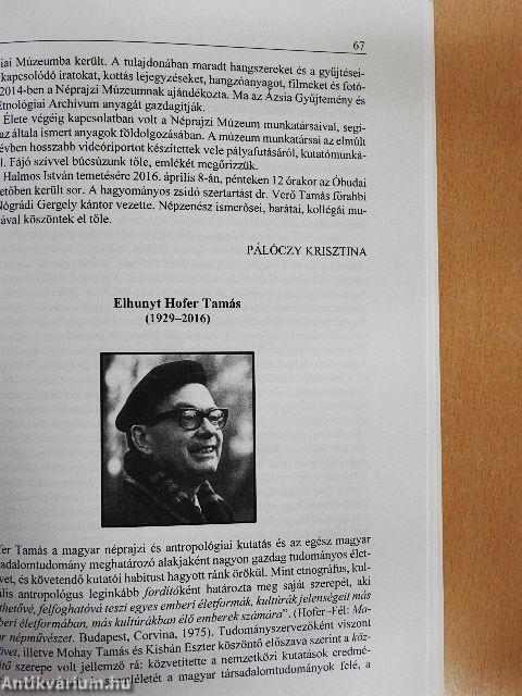 Néprajzi Hírek 2016/4.