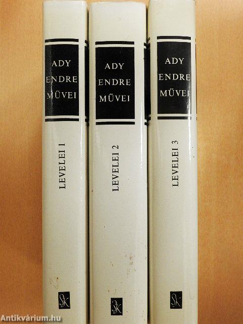 Ady Endre levelei 1-3.
