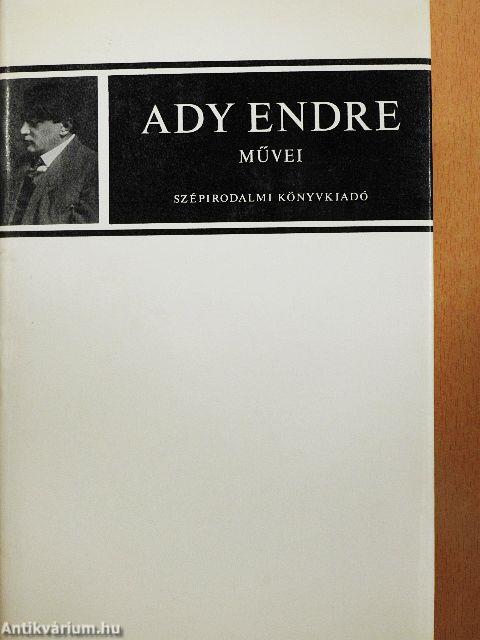 Ady Endre levelei 1-3.