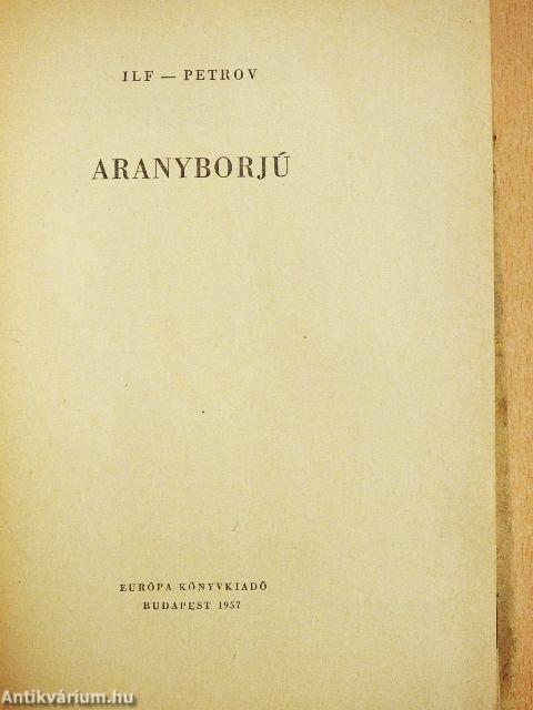 Aranyborjú