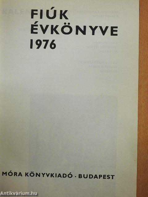 Fiúk Évkönyve 1976