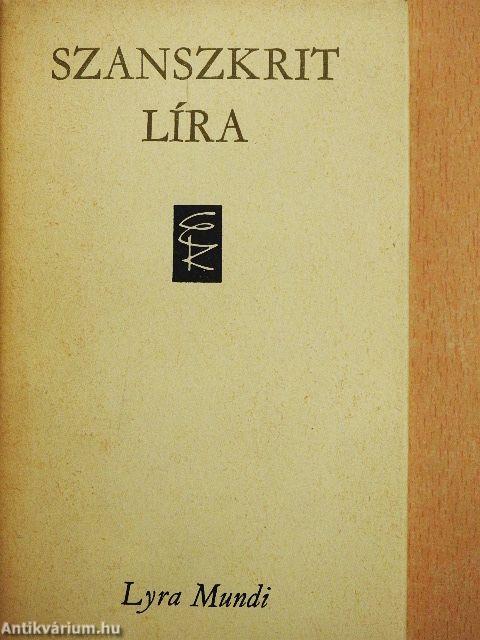 Szanszkrit líra