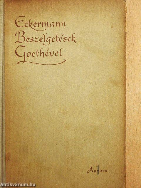 Beszélgetések Goethével
