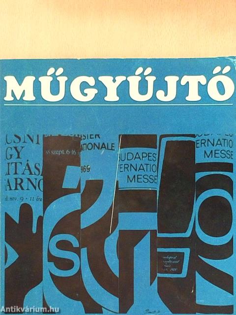 Műgyűjtő 1971/1.