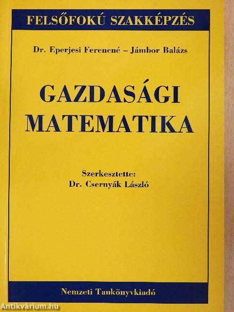 Gazdasági matematika