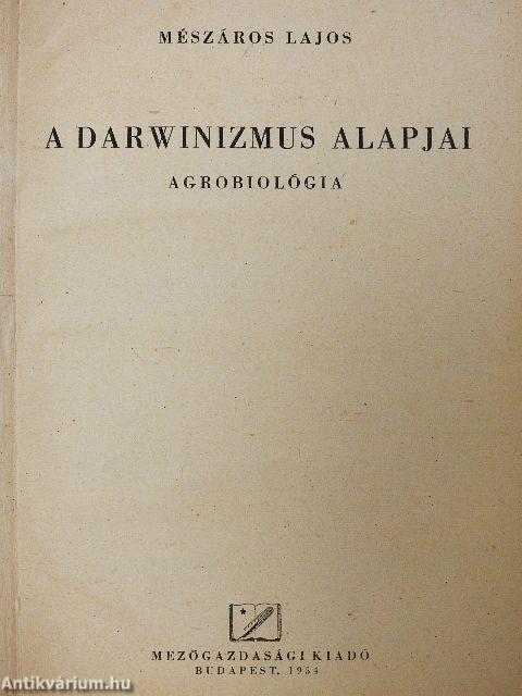 A darwinizmus alapjai