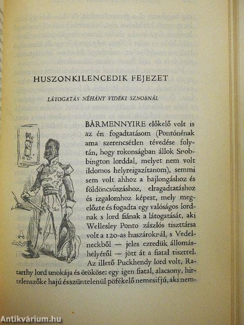 Sznobok könyve
