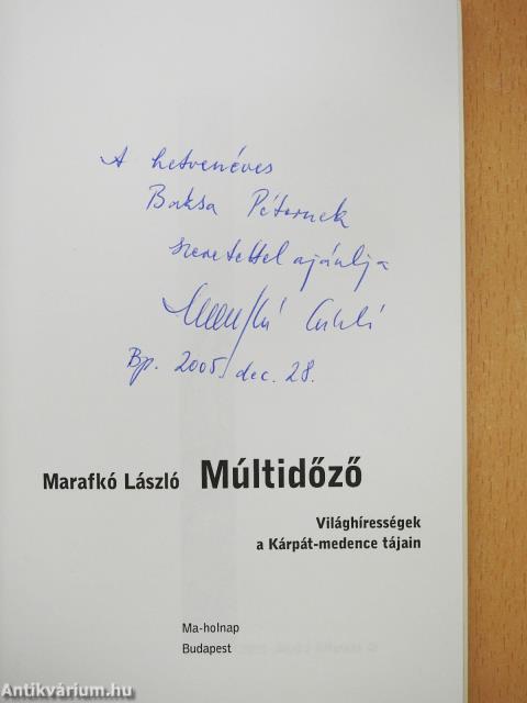 Múltidőző (dedikált példány)