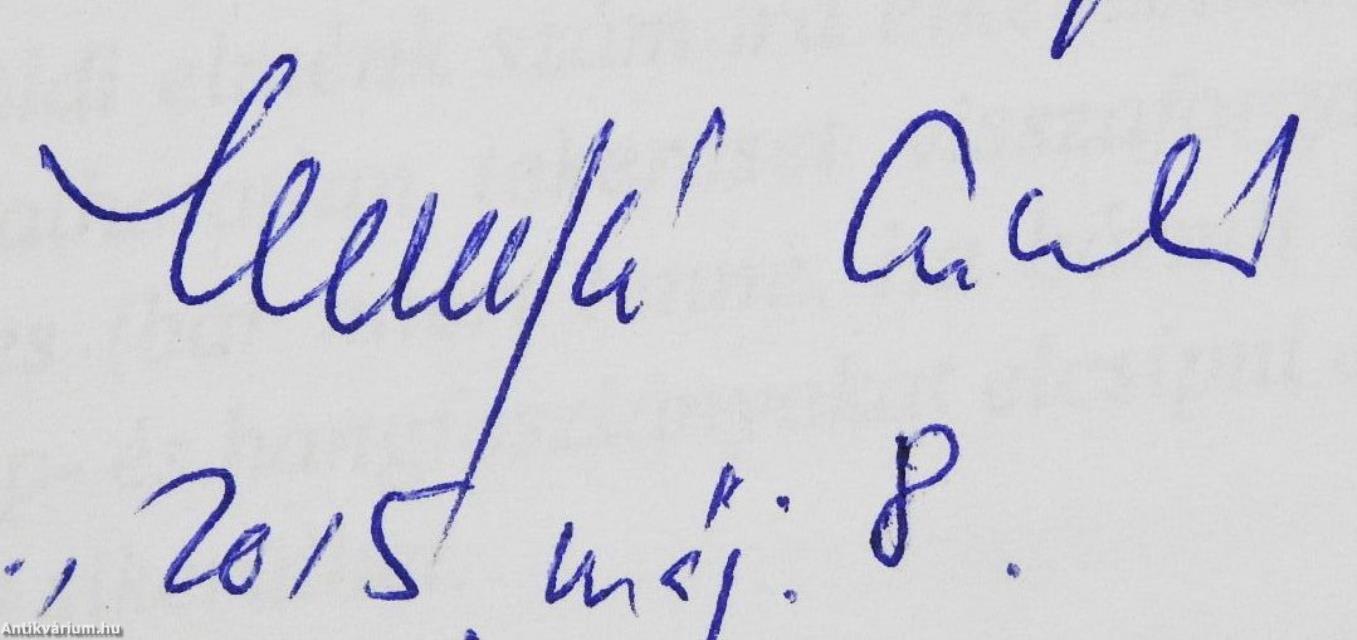 Égforduló (dedikált példány)