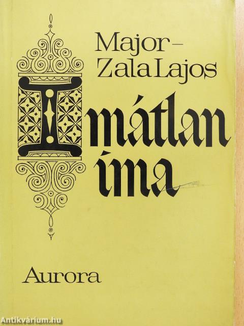 Imátlan ima (dedikált példány)