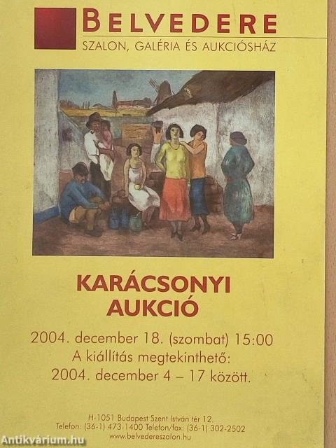 Belvedere Karácsonyi Aukció